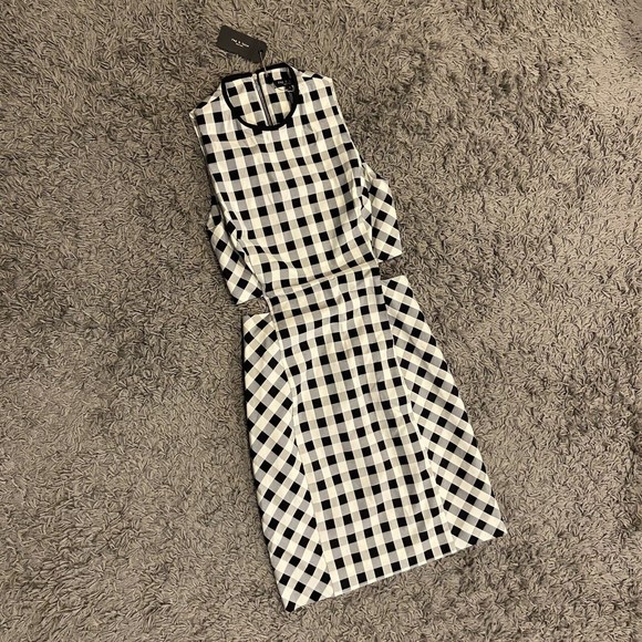 Rag & Bone NWT Tahoe Gingham Cut Out Dress Size 2 $550.00 - Picture 8 of 15